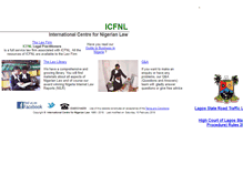 Tablet Screenshot of nigeria-law.org